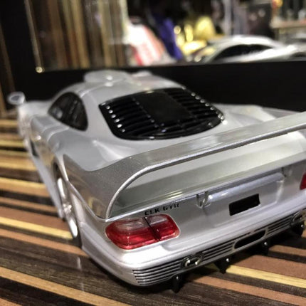 GT Spirit Mercedes-Benz CLK GTR Model Car 1:18 Resin Silver - fine detailed model replica
