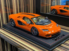 MR 1:18 Resin Lamborghini Countach LP 800-4 Orange - detailed collector display model