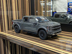 GT Spirit 1:18 Ford F-150 Raptor 2022 Grey Resin Scale Model Car - detailed collector display model