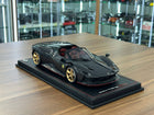 MR Collection Ferrari Daytona SP3 1:18 Full Carbon Fiber Resin Model - detailed collector display model