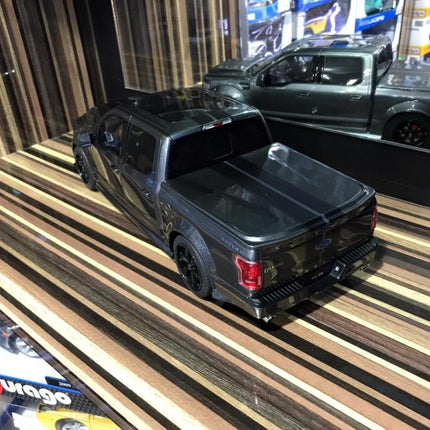 GT Spirit 1:18 Ford F-150 Shelby Grey Resin Model Car - studio product photo of the scale model