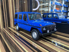 Minichamps 1:18 Mercedes-Benz G-Model LWB Blue Diecast Model Car - detailed collector display model