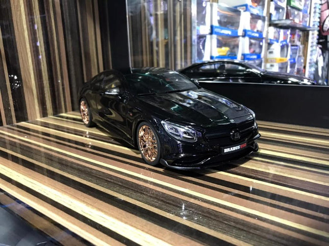 GT Spirit 1:18 Resin Mercedes-Benz Brabus 850 Model Car Black - detailed collector display model