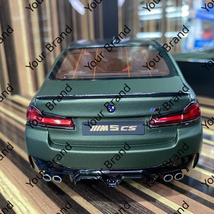 GT Spirit 1:18 BMW M5 Competition Green Resin Scale Model Car - collectible scale model car