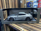 Ignition Model 1/18 Nissan GT-R R35 Resin Model Car Grey - detailed collector display model