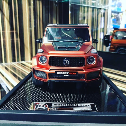 MotorHelix 1:18 Mercedes-Benz Brabus G800 G-Class 2019 Bronze Resin Model - premium collector scale model