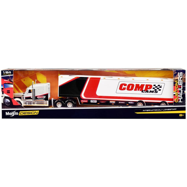 https://cdn.shopify.com/s/files/1/0504/9925/6496/files/international-lonestar-enclosed-car-transporter-comp-cams-white-and-black-with-stripes-custom-haulers-series-164-diecast-model-by-maisto-223994.jpg?v=1748405014