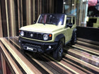 LCD Model Suzuki Jimny Cream 1:18 Diecast Model Car - detailed collector display model