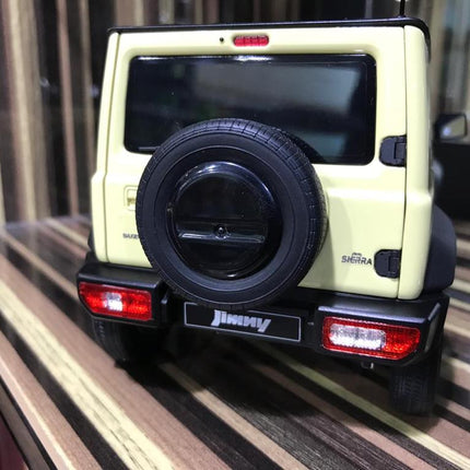 LCD Model Suzuki Jimny Cream 1:18 Diecast Model Car - collectible scale model car