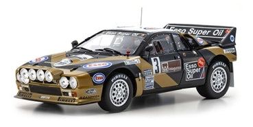 1:18 scale diecast Lancia Rallye 037 Targa Florio 1985 model car with racing decals