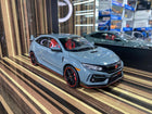 LCD Model Honda Civic Type R 2021 Grey 1:18 Diecast Model Car - detailed collector display model