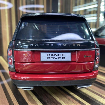 LCD Model Land Rover Range Rover 2020 Red Opening 1:18 Diecast Model Car - collectible scale model car