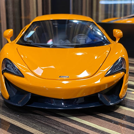 AutoArt McLaren 570S Orange 1:18 Diecast Model Car - collectible scale model car