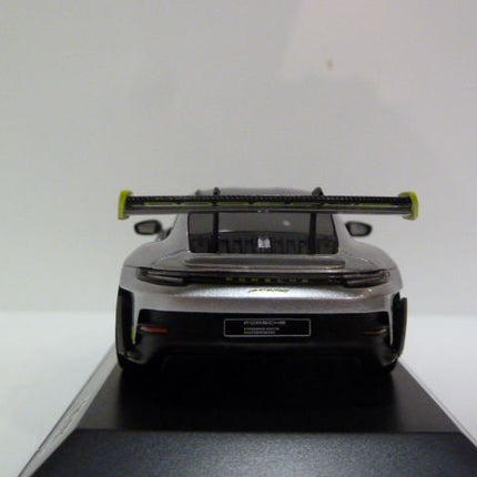Porsche 911 GT3 RS 992 Porsche Experience Center Hockenheim 1:43 Spark – Silver / Acid Green - view 7
