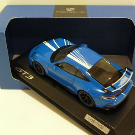 Porsche 911 GT3 992 Porsche Experience Center Franciacorta 1:43 Minichamps – Shark Blue - view 11