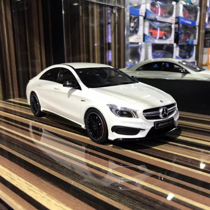 GT Spirit Mercedes-Benz CLA 45 1:18 Resin Model Car White - detailed collector display model