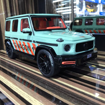 GT Spirit 1/18 Mercedes-Benz G63 AMG Resin Model Tiffany Black - detailed collector display model
