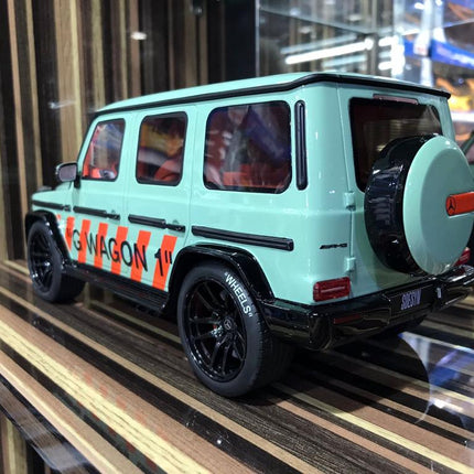 GT Spirit 1/18 Mercedes-Benz G63 AMG Resin Model Tiffany Black - collectible scale model car