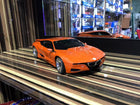 Minichamps 1/18 Resin BMW M1 Hommage Orange Model Car - detailed collector display model