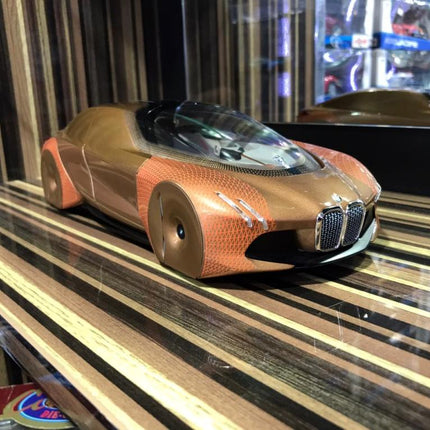 Minichamps 1/18 Resin BMW Vision Next 100 Bronze Orange - detailed collector display model