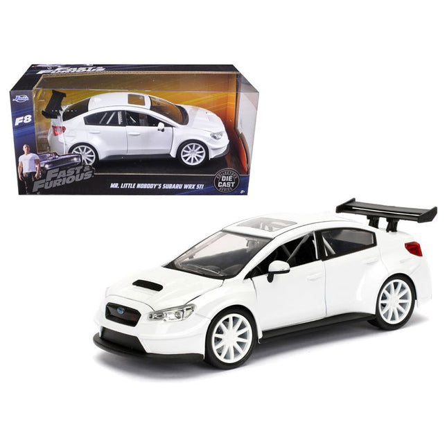 https://cdn.shopify.com/s/files/1/0504/9925/6496/files/mr-little-nobodys-subaru-wrx-sti-white-fast-furious-f8-the-fate-of-the-furious-movie-124-diecast-model-car-by-jada-930372.jpg?v=1748419547