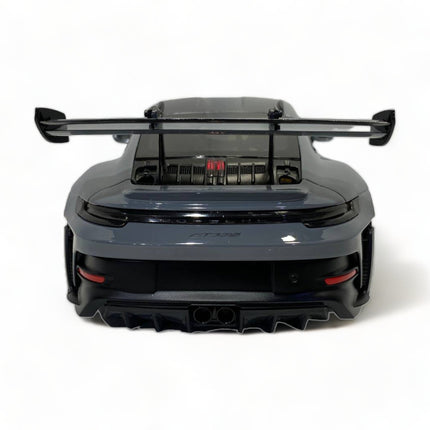 Minichamps 1/18 Porsche 911 GT3 RS Diecast Model Car Grey/Carbon - premium collector scale model