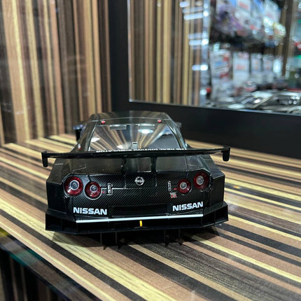 AutoArt Nissan GT-R GT500 Stealth Black Carbon 1:18 Diecast Model Car - scale model for display