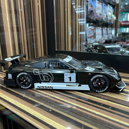 AutoArt Nissan GT-R GT500 Stealth Black Carbon 1:18 Diecast Model Car - collectible scale model car