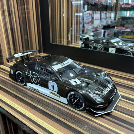 AutoArt Nissan GT-R GT500 Stealth Black Carbon 1:18 Diecast Model Car - detailed collector display model