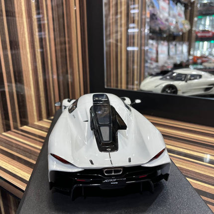 GT Spirit Koenigsegg Jesko Absolut 1/18 Resin Model Grey - detailed die-cast style model