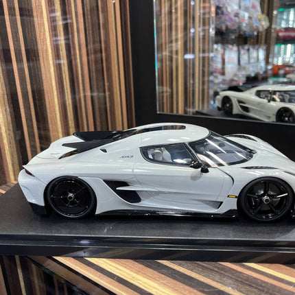 GT Spirit Koenigsegg Jesko Absolut 1/18 Resin Model Grey - fine detailed model replica