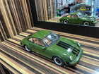 Solido Porsche 911 Carrera 1/18 Diecast Model Green Partial Opening - detailed collector display model