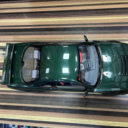 MotorHelix Nissan Skyline GT-R34 Nismo 1/18 Diecast Model Dark Green - premium collector scale model