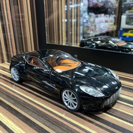 AutoArt Aston Martin One-77 Black 1:18 Diecast Model Car - detailed collector display model
