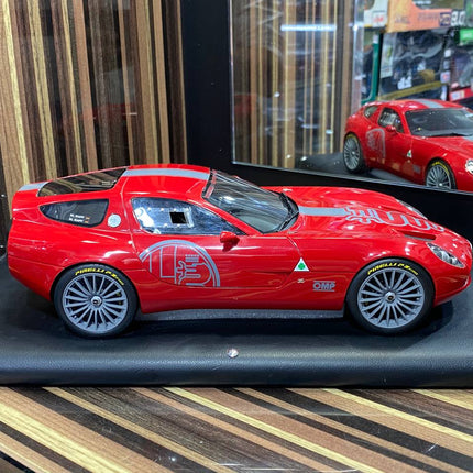 MR Collection Alfa Romeo TZ3 Corsa Zagato 1/18 Red Limited Edition - fine detailed model replica