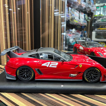 MR Collection Ferrari 599XX - 1/18 Resin Model - Red - collectible scale model car