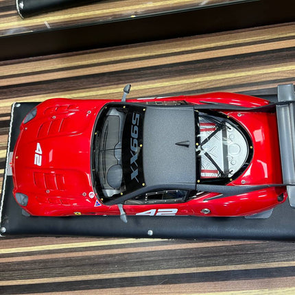 MR Collection Ferrari 599XX - 1/18 Resin Model - Red - premium collector scale model