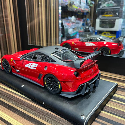 MR Collection Ferrari 599XX - 1/18 Resin Model - Red - scale model for display