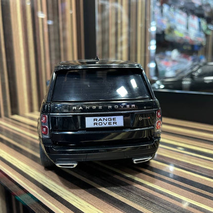 LCD Model Land Rover Range Rover Black 1:18 Diecast Model Car - detailed die-cast style model
