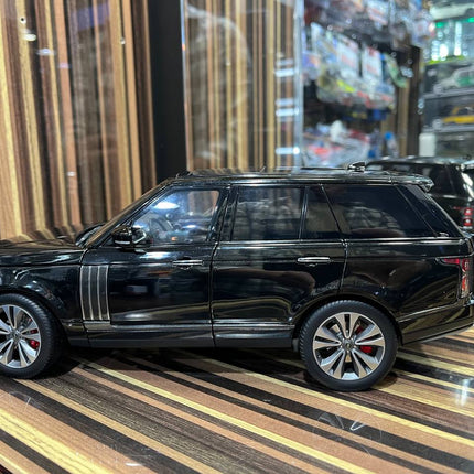 LCD Model Land Rover Range Rover Black 1:18 Diecast Model Car - fine detailed model replica