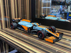 Minichamps 1/18 McLaren MCL35M Daniel Ricciardo Monaco GP 2021 Gulf - detailed collector display model
