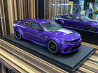 GT Spirit 1/18 Dodge Charger Super Bee Limited Edition Purple Resin Model - detailed collector display model