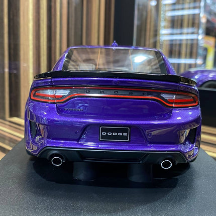 GT Spirit 1/18 Dodge Charger Super Bee Limited Edition Purple Resin Model - scale model collectible piece