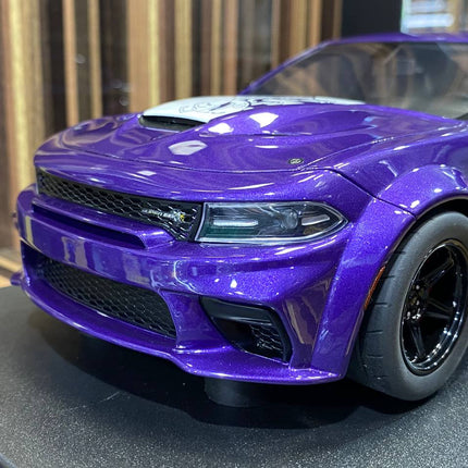 GT Spirit 1/18 Dodge Charger Super Bee Limited Edition Purple Resin Model - collector edition scale model