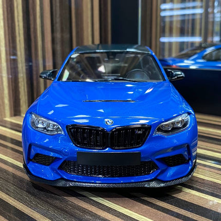 Minichamps BMW M2 CS 2020 1:18 Blue Resin Diecast Model - collector edition scale model