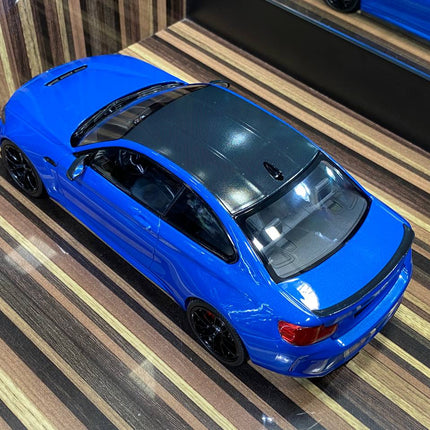 Minichamps BMW M2 CS 2020 1:18 Blue Resin Diecast Model - premium collector scale model