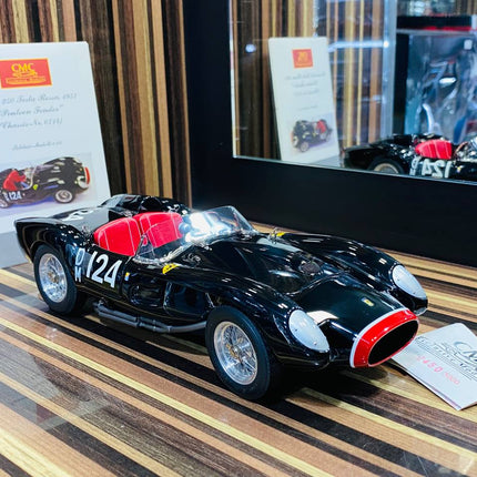 CMC Ferrari 250 Testa Rossa 1957 1/18 Diecast Black - scale model for display