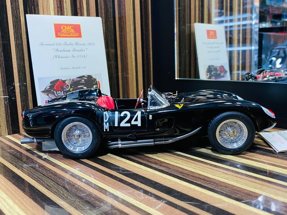 CMC Ferrari 250 Testa Rossa 1957 1/18 Diecast Black | Buy Diecast 