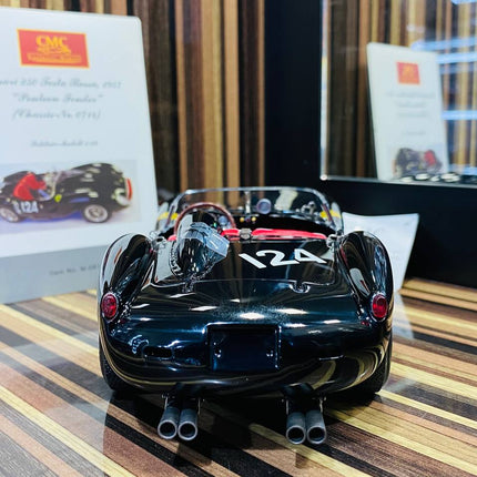 CMC Ferrari 250 Testa Rossa 1957 1/18 Diecast Black - premium collector scale model