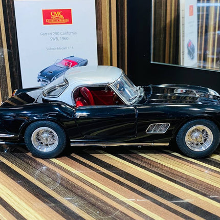 CMC Ferrari 250 California SWB 1960 Schwarz 1/18 Diecast Model - collectible scale model car